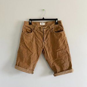 Old Navy Cut Off Corduroy Shorts Size 32